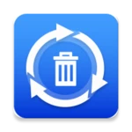 data recovery, trash bin, dele android application logo